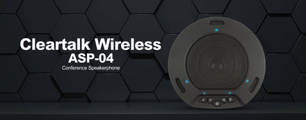 Angekis Cleartalk ASP-04 Wireless Speakerphone System – Premium 2.4GHz Audio for Seamless Conferencing