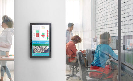 IAdea XDS-2288 22” Full HD Interactive Room Panel | Smart Meeting Room Display