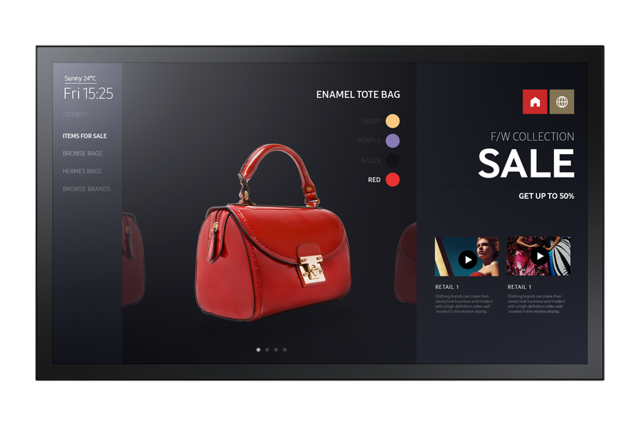Samsung Interactive Display PMF-BC Series 43" – Compact & Engaging Touchscreen for Business & Education