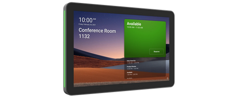 Logitech Tap Scheduler Meeting Room Scheduling Panel