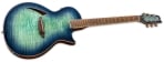 ESP LTL6FMAQMB LTD TL-6 Thinline Acoustic Aqua Marine Burst Finish Guitar