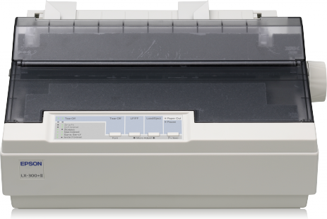 Epson LX-300+II (W. USB) 110V Compact Dot Matrix Printer