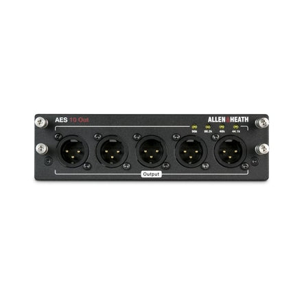 Allen & Heath M-DL-AES10O-A 10 Outputs dLive Systems Card