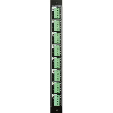 Allen & Heath 8 Remote Contollable Preamps Dual Mic In Module