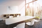 Magnetoplan COP 13408000 Brilliant White 150cm x 100cm Magnetic Glass Boards