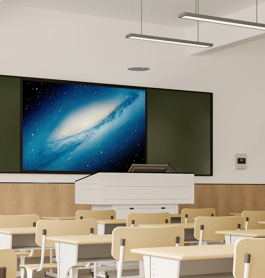 AISPEECH MC04 compact white ceiling microphone for classrooms