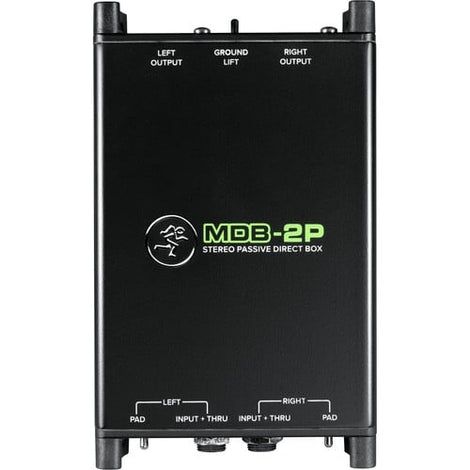 Mackie MDB-2P Stereo Passive Direct Box