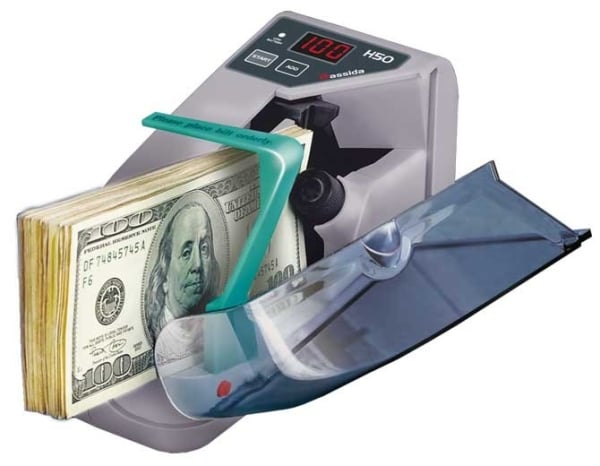 Cassida H50 Advanced Currency Counter for Efficient Money Management - Currency Counting Machine
