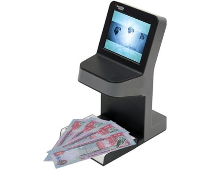 Cassida UNO Plus Compact Manual Multi-Currency IR UV MG WM Detector - Counterfeit Money Counting Machine