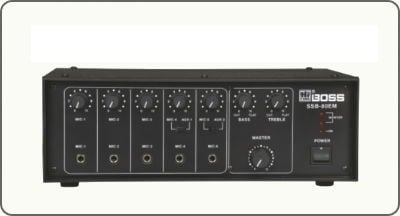 Ahuja SSB80EM 5-Microphone & 1-Aux Input PA Amplifier
