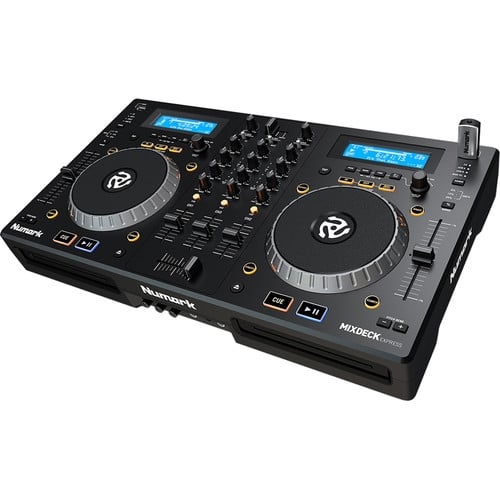 Numark Mixdeck Express Premium DJ Controller with CD and USB Playback
