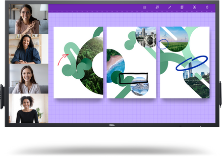 Dell 55" 4K Interactive Touch Monitor (P5524QT) – Enhance Collaboration with High-Performance Touch Technology