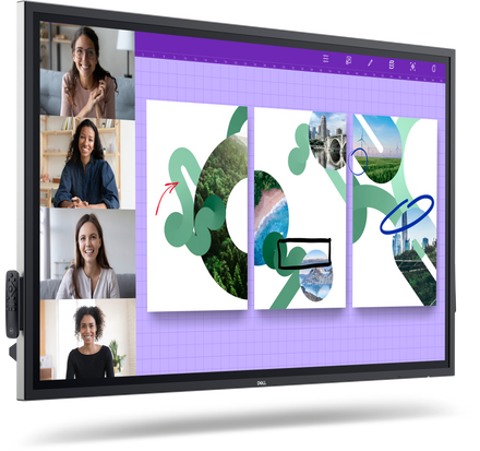 Dell Pro 65 Plus 4K Touch Monitor - P6524QT