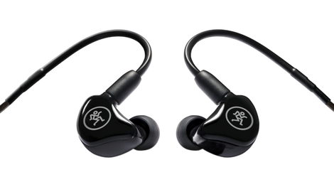 Mackie MP-120 Single Dynamic Driver In-Ear Headphones