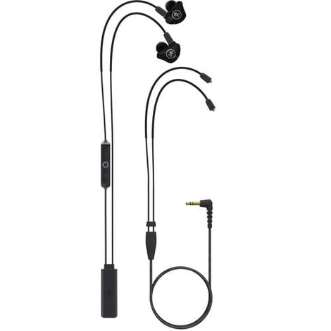 Mackie MP-120 BTA Single Dynamic Driver In-Ear Headphones with Bluetooth