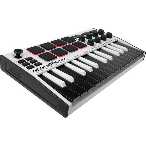 AKAI Professional MPK Mini MK3 Compact Keyboard - White