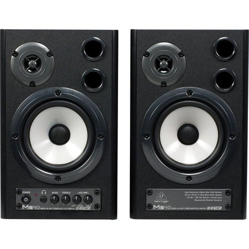 Behringer MS40 Digital 40-Watt Stereo Near Field Monitor
