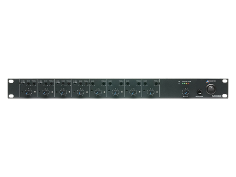 Australian Monitor MX82 8 Channel Stereo Mixer with 4 XLR, 4 RCA Inputs