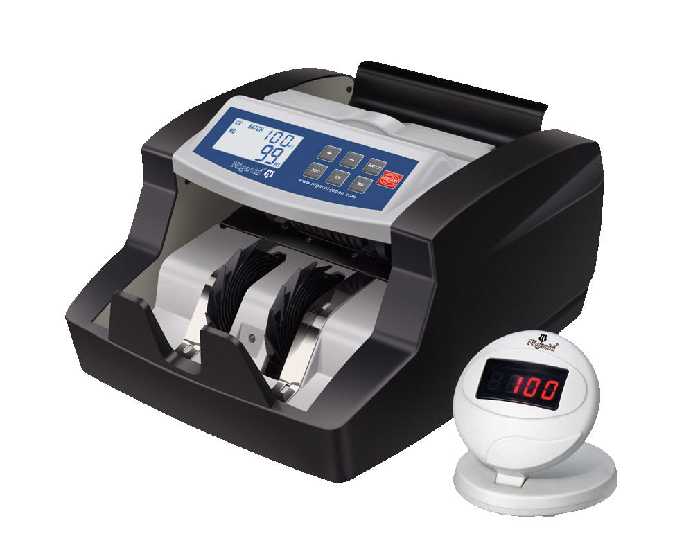 Back Loading Money Counter Machine NC-35UV/MG by Nigachi – High-Speed ...