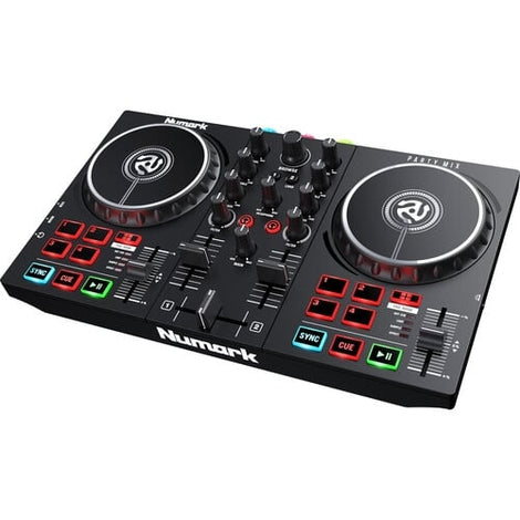 Numark Party Mix Live DJ Controller with Built-In Light Show and Speakers