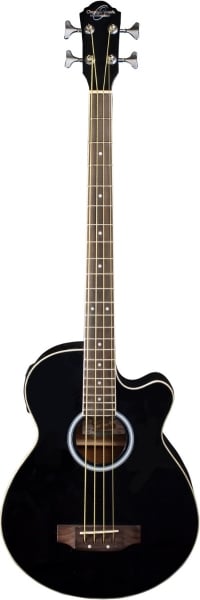 Oscar Schmidt OB100B 4-String Acoustic-Electric Bass Guitar