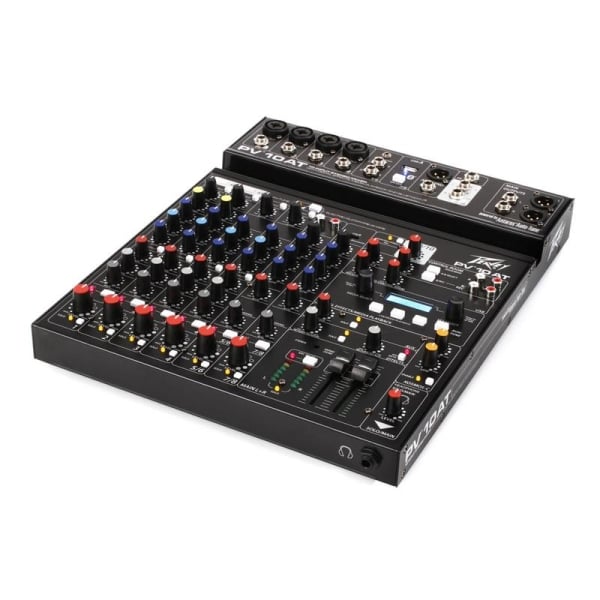 Peavey PV-10AT Auto-Tune Compact 10 Channel Mixer With Bluetooth And Antares