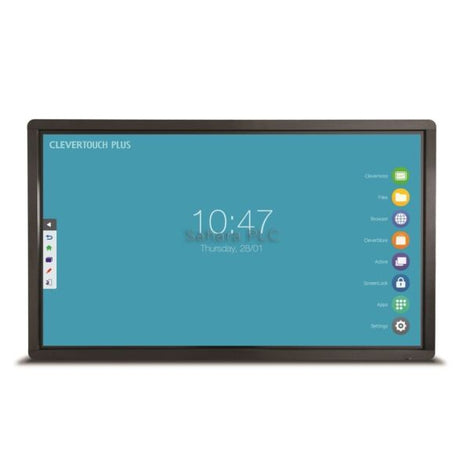 Clevertouch Plus Series Touch Screen 55, 4k 20-Point Touch Plus55