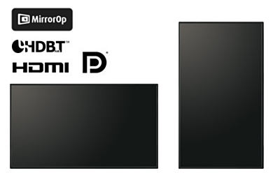 SHARP Full HD Commercial Edge-lit LED Monitor 50