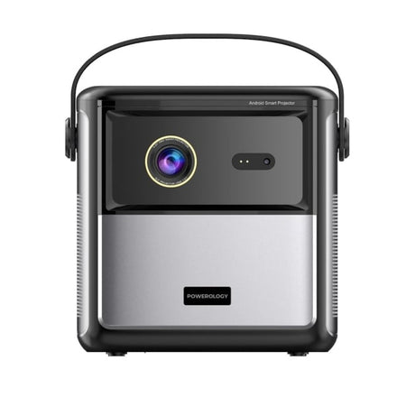 Powerology Starbeam PGTVPBK Projector – 450 Lumens, 100", Android TV