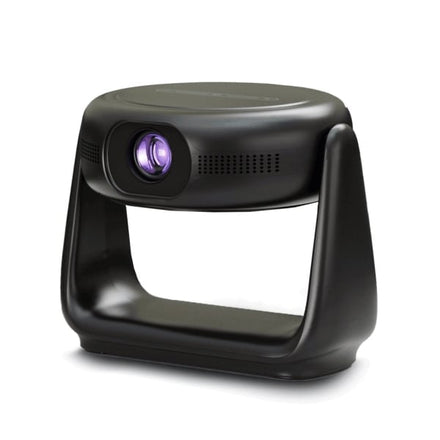 Powerology PWHDPBNBK Portable Projector – 300 Lumens, Full HD, Android 11