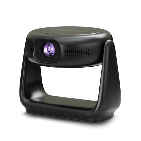 Powerology PWHDPBNBK Portable Projector – 300 Lumens, Full HD, Android 11