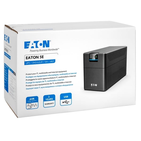 Eaton 5E1200Ui 1200 VA 660 W Gen2 Tower UPS