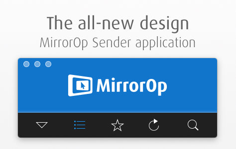 Barco wePresent MirrorOp screen mirroring software