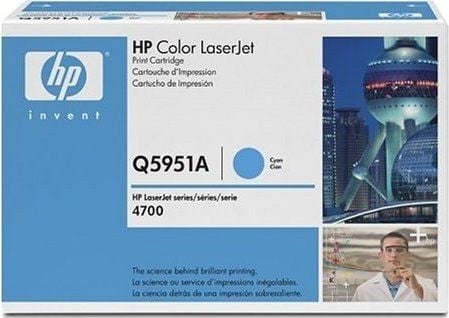 HP 643A Cyan Original LaserJet Toner Cartridge Q5951A