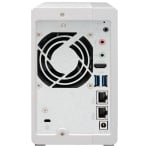 QNAP 2-Bay NAS, 4GB DDR3L RAM (max 8GB), SATA 6Gb/s