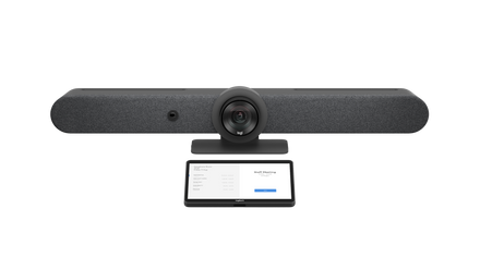 Logitech Rally Bar + Tap IP video conferencing room system, model 991-000422