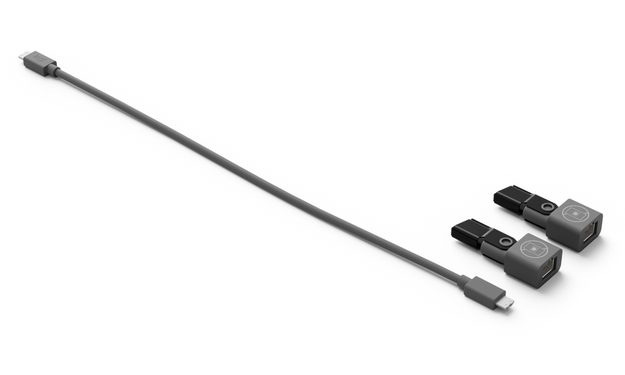 Logitech Rally Mic Pod CAT Coupler (952-000181) cable extender for conference microphone pods