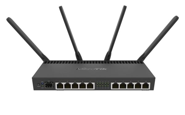 Mikrotik RB4011iGS+5HacQ2HnD-IN Powerful 10xGigabit Port Router