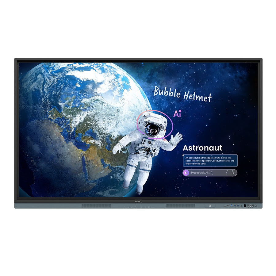 BenQ Board Master RM6505 65-inch 4K interactive flat panel front view