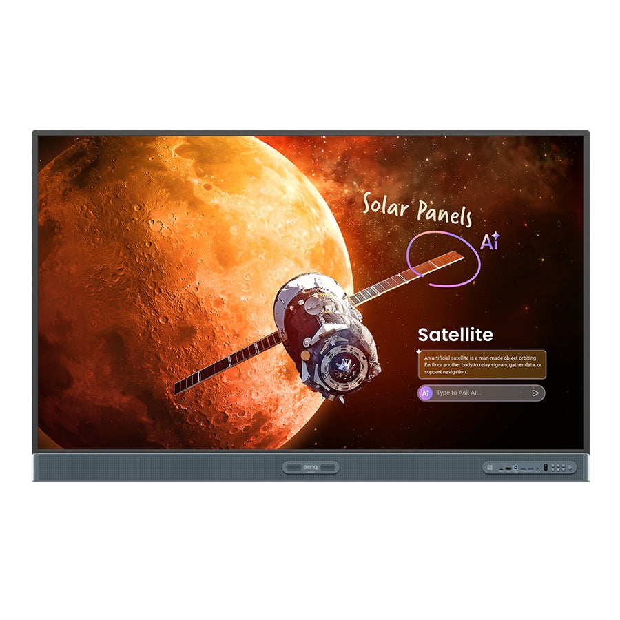 BenQ Board Pro RP6505 65-inch 4K interactive flat panel front view