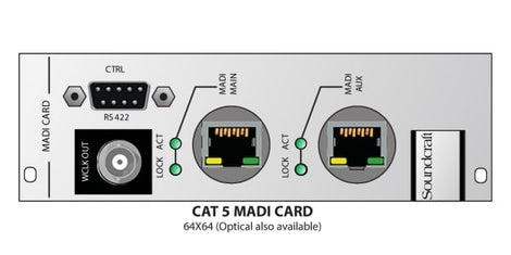 Soundcraft ViO/D21 AES In/Out Packed Tested Spare Vi Option Card