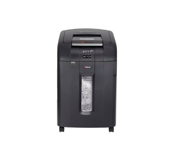 Rexel Auto+600M 9 Sheet 80 gsm P-5 Jam-Free Auto Reverse Function Micro Cut Shredder