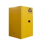 SAI-U SC0090Y 90-Gallon Double Door Flammable Safety Cabinet