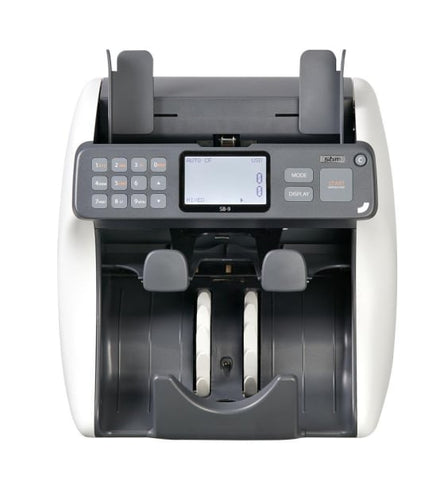 SBM SB-9 Advanced Banknote Counter with Dual CIS Technology for Accurate Currency Counting
