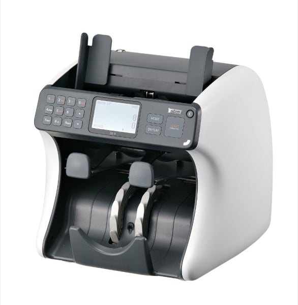 SBM SB-9 Advanced Banknote Counter with Dual CIS Technology for Accurate Currency Counting