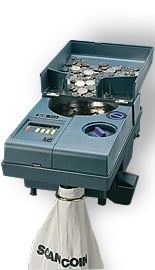 SCAN COIN SC303 High-Speed Coin Counter Efficient Currency Counting Machine