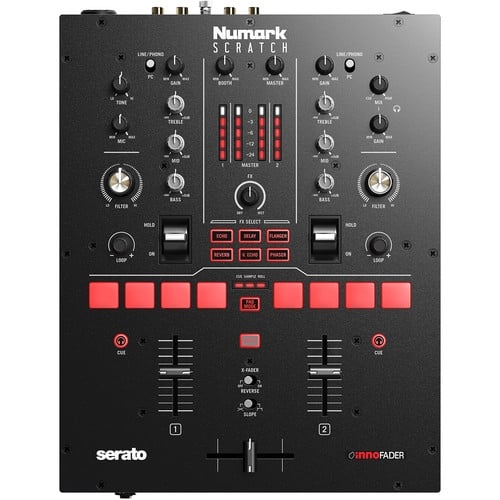 Numark Scratch - 2-Channel Mixer for Serato DJ Pro