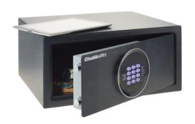 Chubbsafes Elements Air Hotel Safe M-25 24L Electronic Lock Burglary Resistant Security Safe
