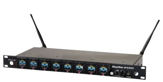 ClearOne 910-6000-408-C-D 4 Channel Wireless Receiver With Dante