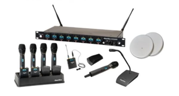 ClearOne 910-6000-808-C 8 Channel Wrless Receiver